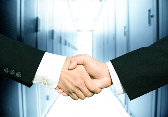 Businessmen Shaking Hands