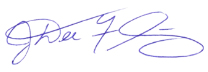 J.Dee Flamming Signature